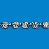 Strassz szalag - GOLD